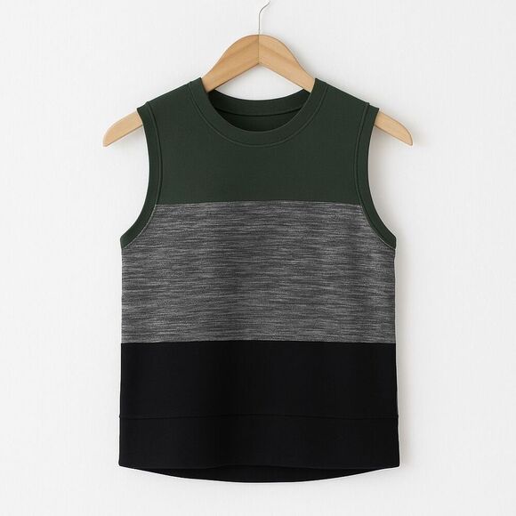 Reformation Colorblock Sleeveless Knit Top | Size XS - Picture 3 of 4